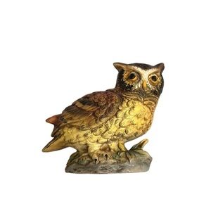 Vintage Rubens Owl Planter Ceramic Made in Japan